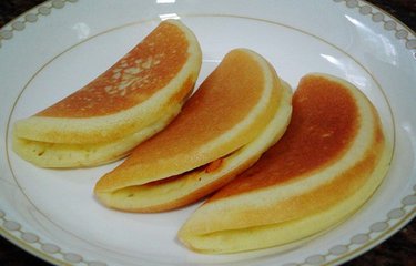 成都名小吃蛋烘糕，松軟可口忘不了的美味